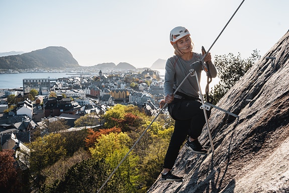 Via ferrata in Ålesund