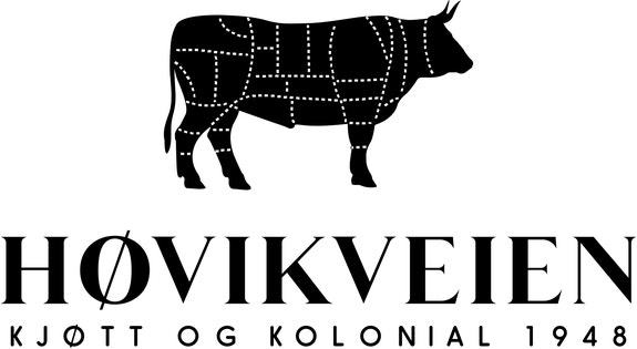 Høvikveien kjøtt og kolonial logo