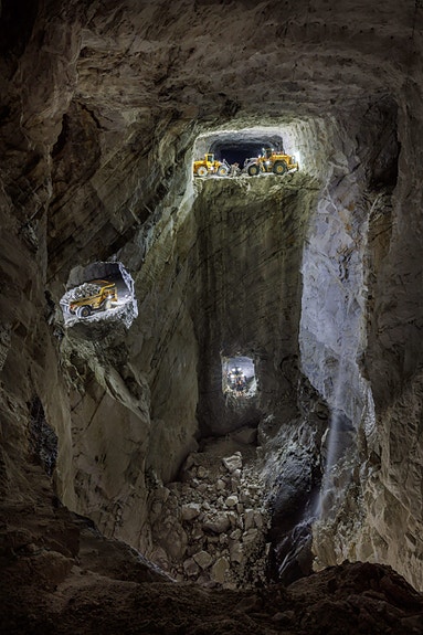 Bilde fra ett av våre gruveprosjekter.