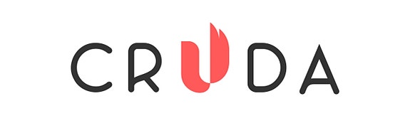 Cruda as logo