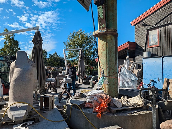 Hoggeplasser kunstnere og studenter
