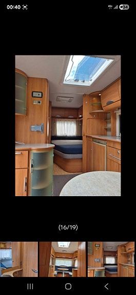 Hymer Nova Leies ut på ukesbasis 6 of 8