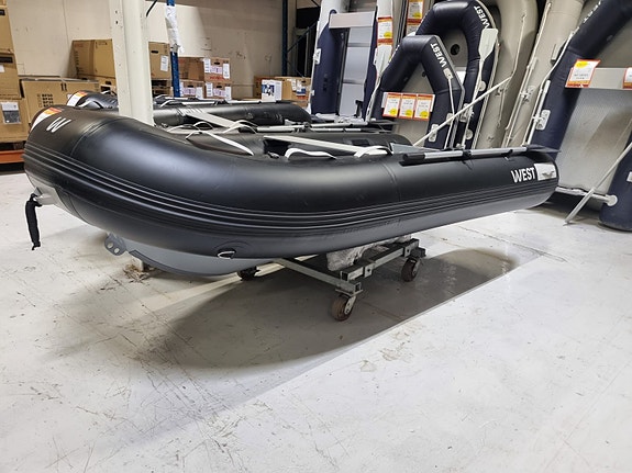 West Alu Rib 320 Deluxe – Sort/Grå