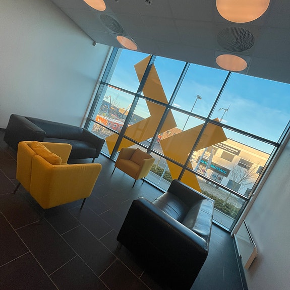 Fra vårt hovedkontor i Øksnevad Næringspark