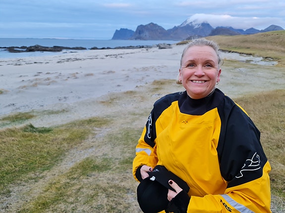 På visningstur til Lofoten med sanking av mat fra sjøen