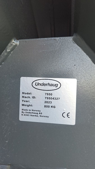 Underhaug 7950, kr 139 900,-