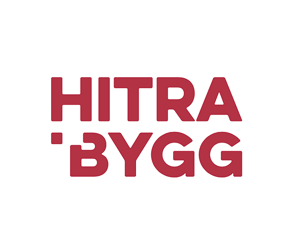 HitraBygg as logo