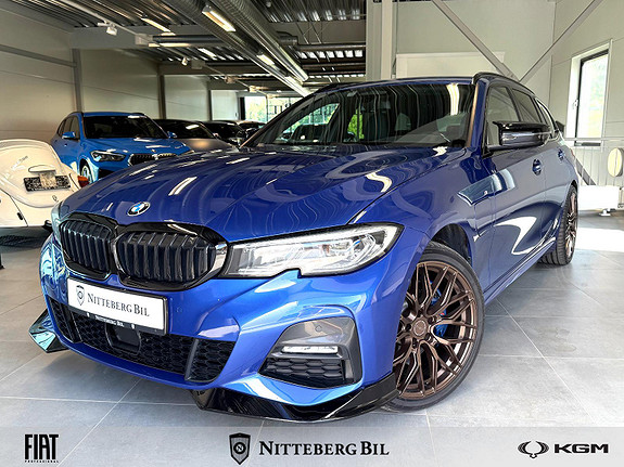 BMW 3-serie - 330e xDrive -M-Sport-Skinn/Alcantara-H.Feste-Lazer 2021, 91 000 km, kr 429 000,-