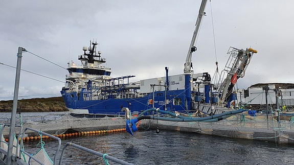 PG har levert mange leveranser til oppdrettsnæringen til pumping av levede fisk og andre prosesser både på sjø og land.