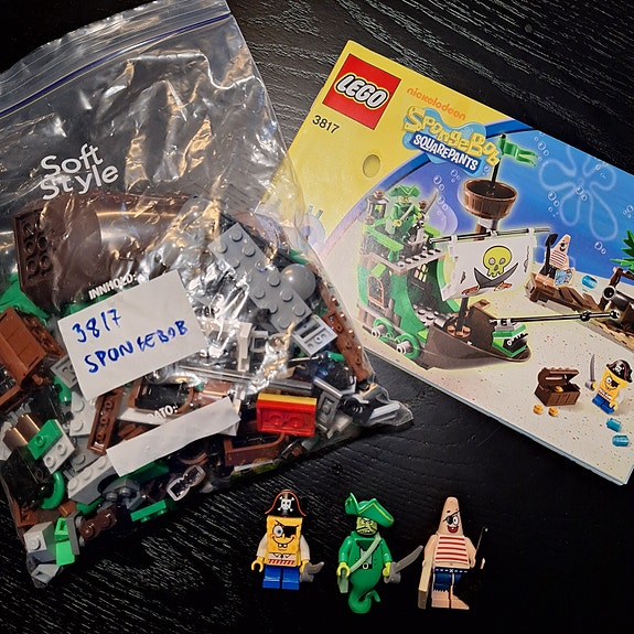 Dutchman Spongebob Squarepants Lego 3817 LEGO 3817 SpongeBob