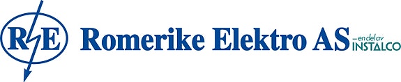 Romerike Elektro AS logo