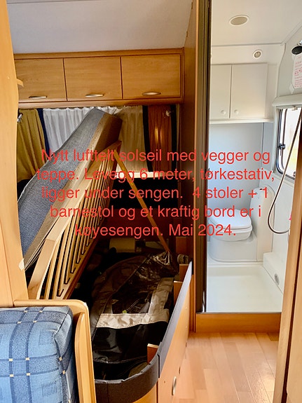 Knaus Køyeseng. Leverer og henter m/ferdig oppsatt vogn. 8 of 24