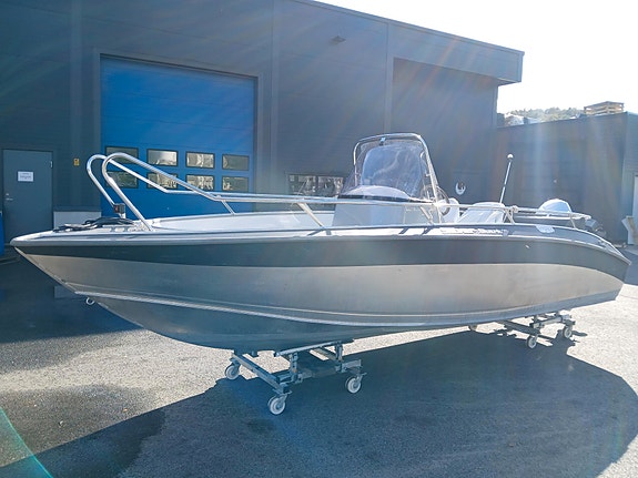 SILVER SHARK 580CC - HONDA BF100 // INNBYTTE // GARMIN // Hydr. Styring