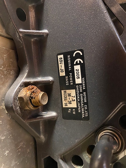 Rib med 2 x 9,9 Yamaha 20 of 20