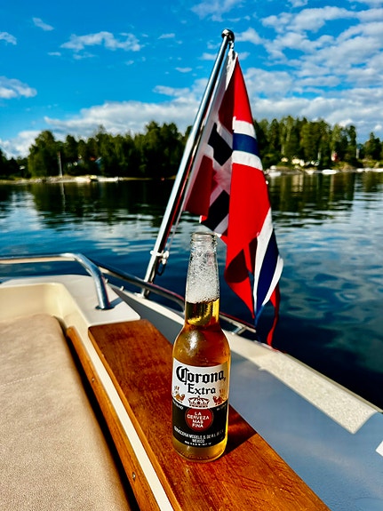 Høstpris på Norges best bevarte Windy 7500 med ny motor! 19 of 21