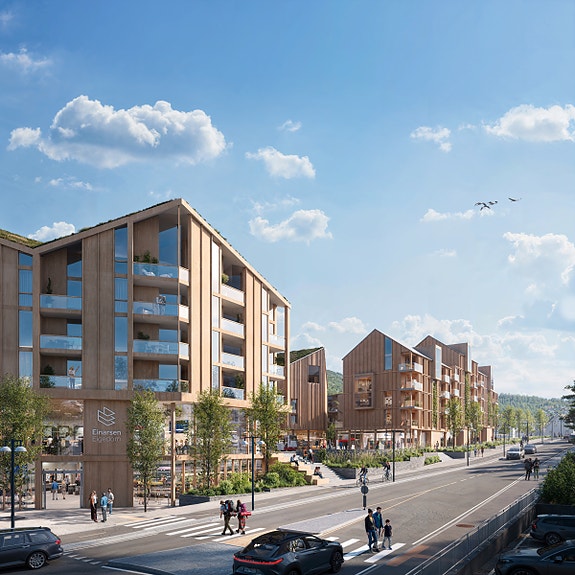 Billagstomti - prosjekt under utvikling i Sogndal. Her skal det komme nye butikkar, bussterminal, treningssenter og leilegheiter.