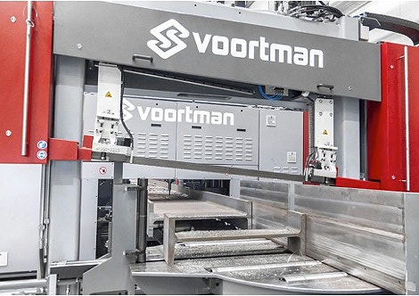 Ny bore- og kappemaskin: Voortman V631