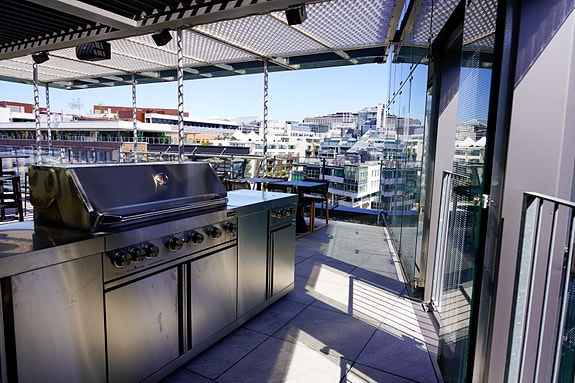 BBQ at the roof of Oslo?
