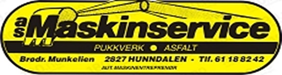 AS Maskinservice logo