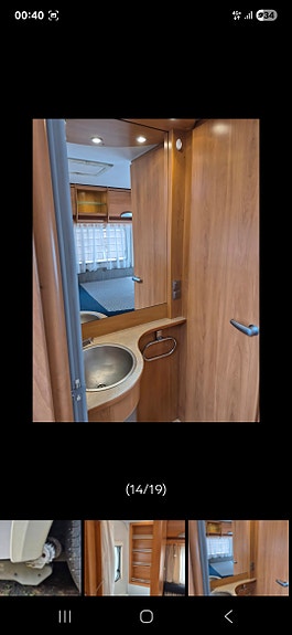 Hymer Nova Leies ut på ukesbasis 4 of 8