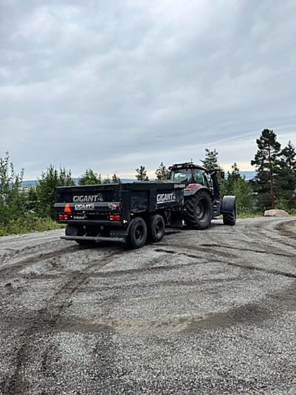 Gigant GD 4-14 SBHS Kornkasse,pressening verktøykasse, arbeidslys