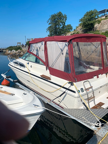 Sea-Ray 250 Sundancer m/port akter for lett adkomst,Båt i god stand 2 of 5