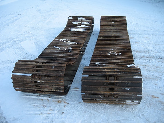 Bra og Lite brukte 80 cm stålbelter, 44 ledd, Gunstig Pris.....