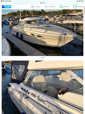 NIDELV 750 SPORT MED HARDTOP.   HØSTPRIS!!! 6 of 25