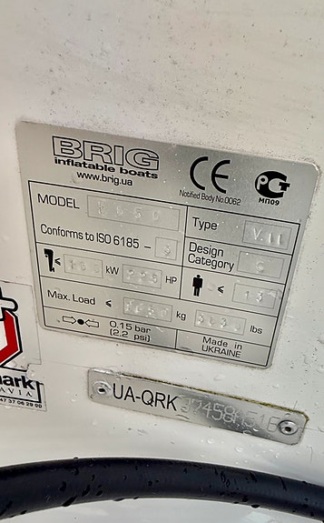 Brig Eagle 650 - Strøken kvalitetsrib med 175 hk Evinrude 28 of 30