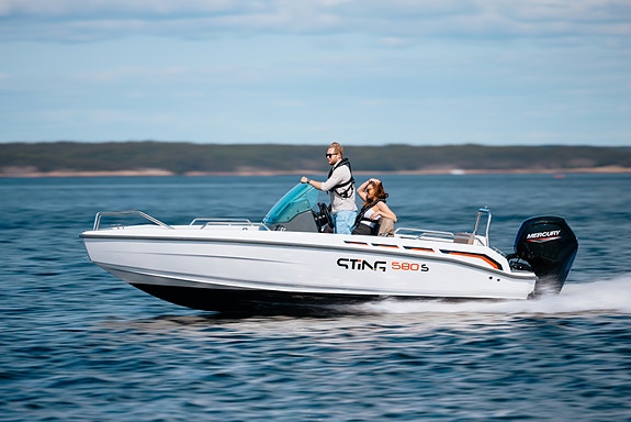 STING 580S M/Mercury F115hk/NY BÅT / Godt utstyr/ Sjekk prisen!!!!