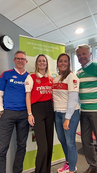 Vi gleder oss til å ønske deg velkommen på kontoret sammen med oss!