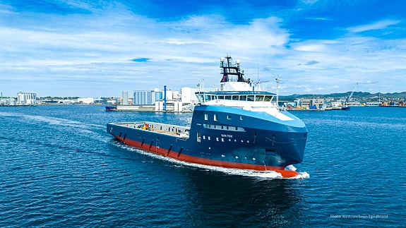 Sun Tide - et av våre flotte supply-fartøy