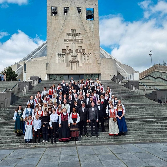 Etter konsert i katedral i Liverpool sommeren 2024