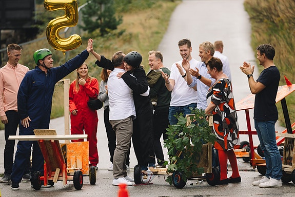 Olabil race fra 5 år feiring i fjor 🚗