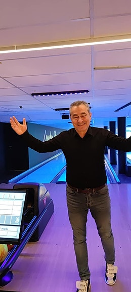 Fra vår årlige bowlingkveld