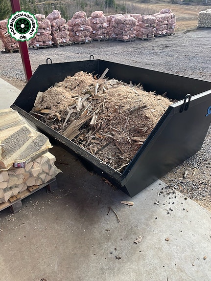 Frontlastercontainere med Trima/sms-feste