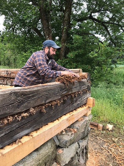 Laftekurs - kurs for håndverkere som ønsker å bli bedre på tradisjosnhåndverk.