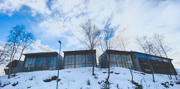 Studioene en vinterdag
