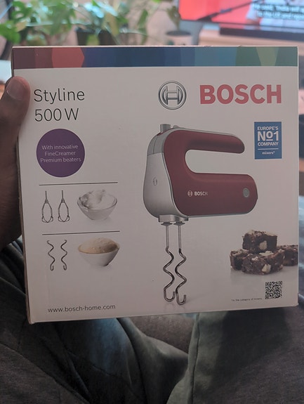 Bosch Styline Håndmikser 500W Rød FINN-torget