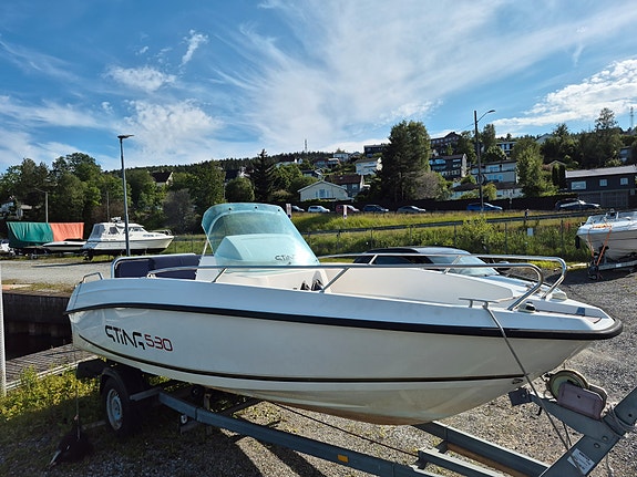Sting 530 75hk Evinrude E-tec 2 of 5