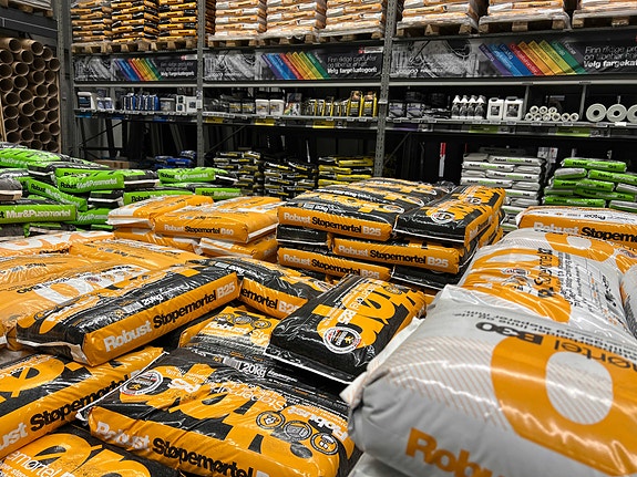 Bilde fra eksponering i butikk hos en av våre forhandlere