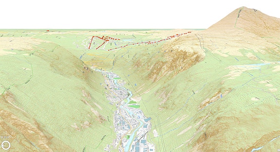 Terrengmodell og kartlegging