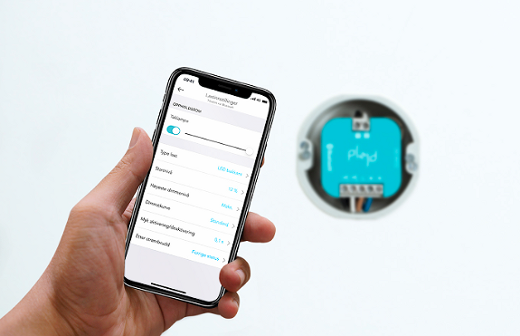 Installeres av elektriker og forenkler hverdagen