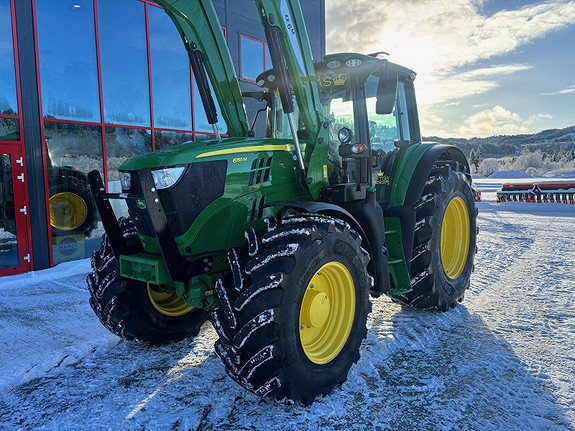 John Deere 6155M 2024, kr 1 549 000,-