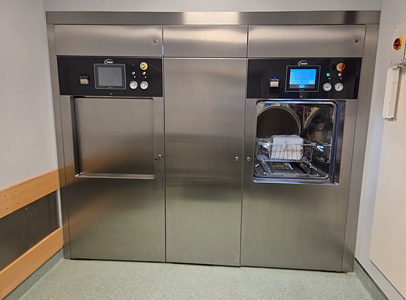 Ferdig instalerte autoklaver