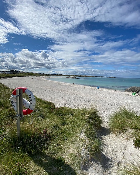 Åkrasanden ligger 5 min unna kontoret vårt, her er vi også med å lager til ulike arrangementer i løpet av året.
