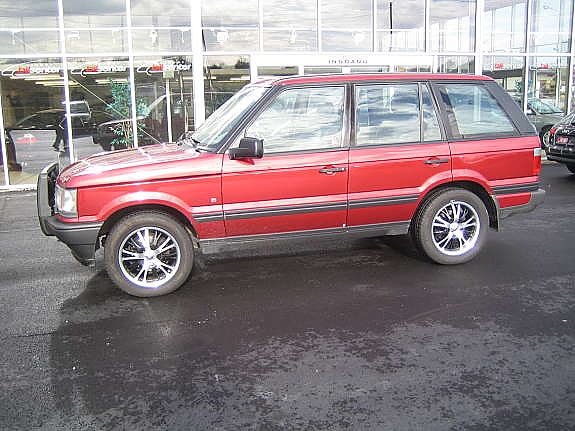 Bruktbil til salgs: Land Rover Range Rover - 1996 - Rød - 160 hk ...