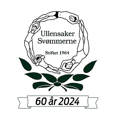 Ullensakersvømmerne logo