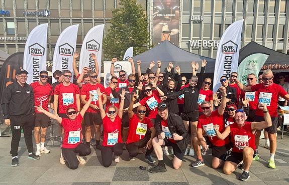 Ansatte på Trondheim Maraton