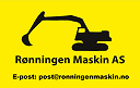 Rønningen Maskin AS logo